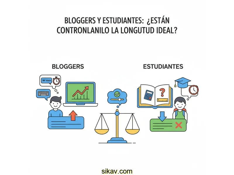 Bloggers y Estudiantes: ¿Están Controlando la Longitud Ideal?