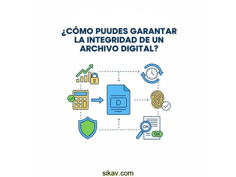 ¿Cómo Puedes Garantizar la Integridad de un Archivo Digital?