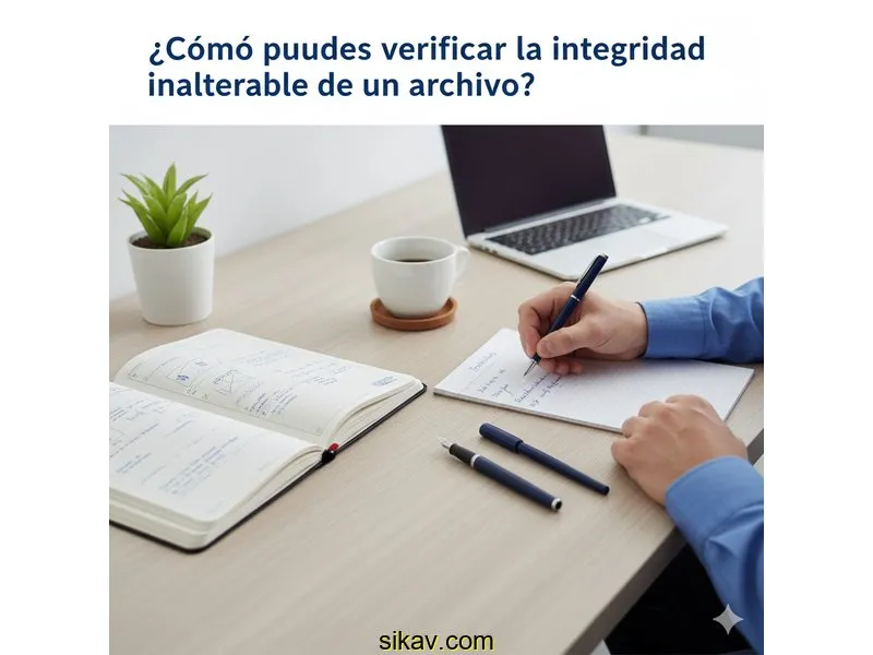 Ilustración para la guía de ¿Cómo puedes verificar la integridad inalterable de un archivo?