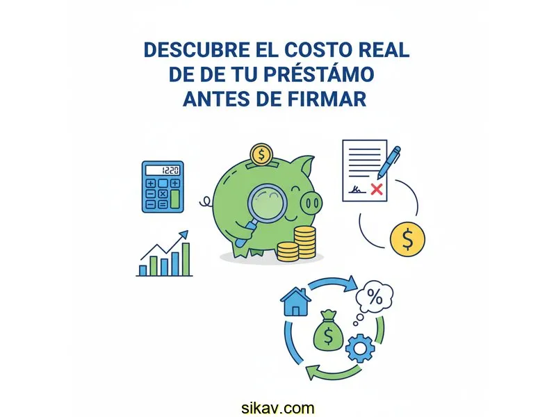 Descubre el Costo Real de tu Préstamo Antes de Firmar