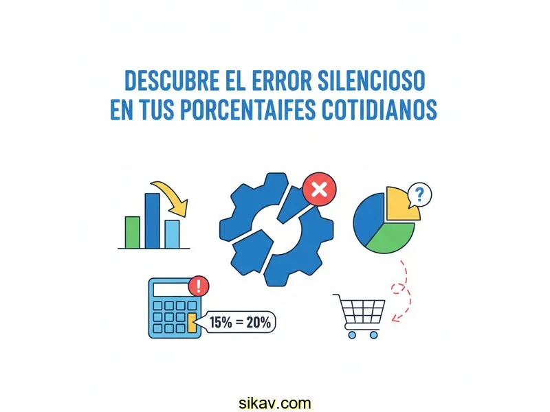 Descubre el Error Silencioso en tus Porcentajes Cotidianos