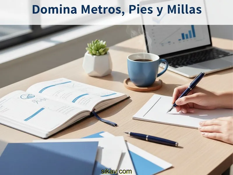 Ilustración para la guía de El Secreto de las Conversiones: Domina Metros, Pies y Millas