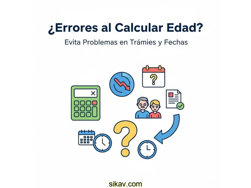 ¿Errores al Calcular Edad? Evita Problemas en Trámites y Fechas