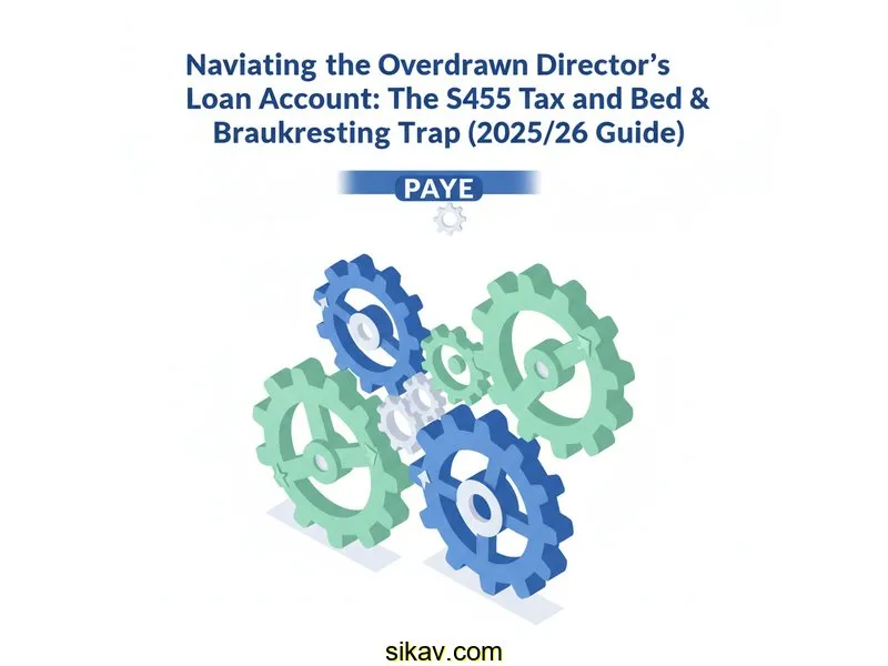 Navigating the Overdrawn Director’s Loan Account: The S455 Tax and Bed & Breakfasting Trap (2025/26 Guide)