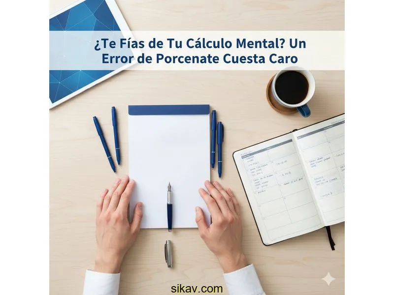 Ilustración para la guía de ¿Te Fías de Tu Cálculo Mental? Un Error de Porcentaje Cuesta Caro