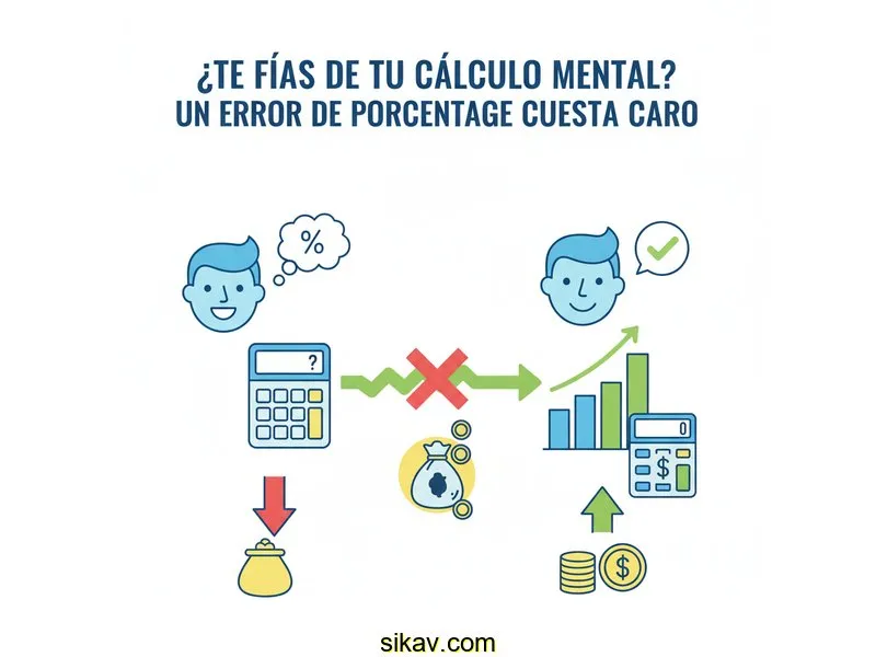 ¿Te Fías de Tu Cálculo Mental? Un Error de Porcentaje Cuesta Caro
