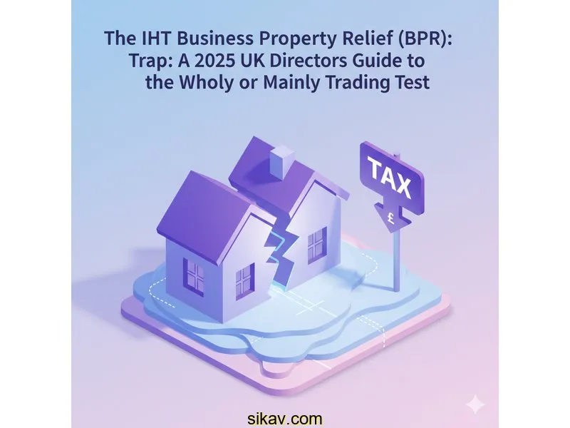 The IHT Business Property Relief (BPR) Trap: A 2025 UK Director's Guide to the "Wholly or Mainly" Trading Test