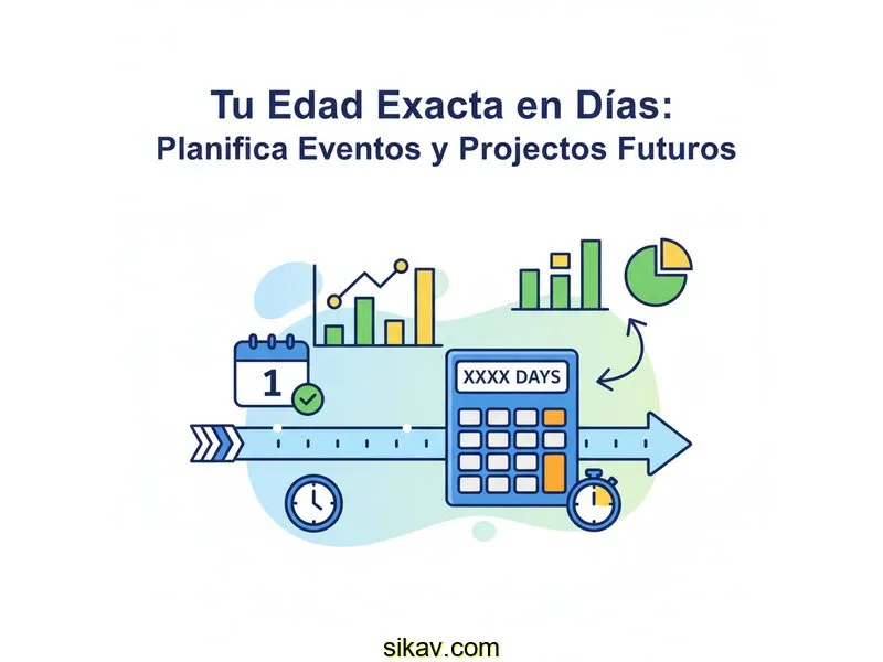 Tu Edad Exacta en Días: Planifica Eventos y Proyectos Futuros