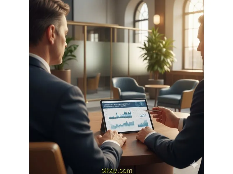 Ilustración para la guía de Understanding Interest-Only Mortgage Shortfalls: A 2025 Guide to RIO Mortgages and Equity Release Exit Strategies