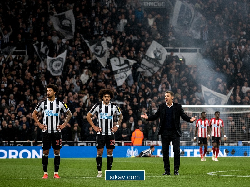 Newcastle boss Eddie Howe questions 'mentality' of his players and claims made by Bruno Guimaraes that Toon were a 'mess' during derby defeat to Sunderland