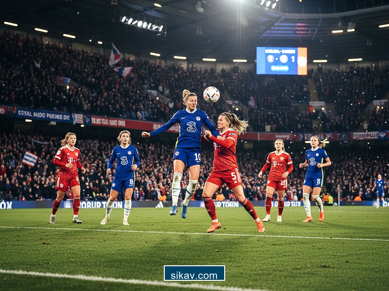 Chelsea, Bayern secure spots in UWCL quarters